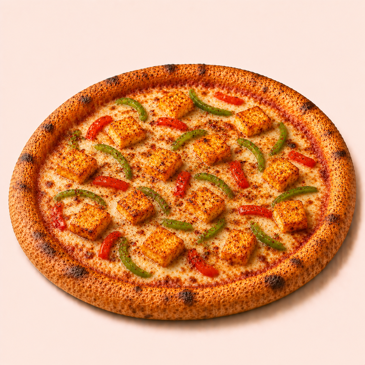 Spicy Paneer Pizza